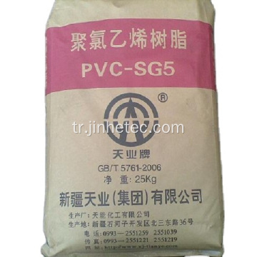 Boru için Tianye SG5 K67 PVC reçinesi satın alın
